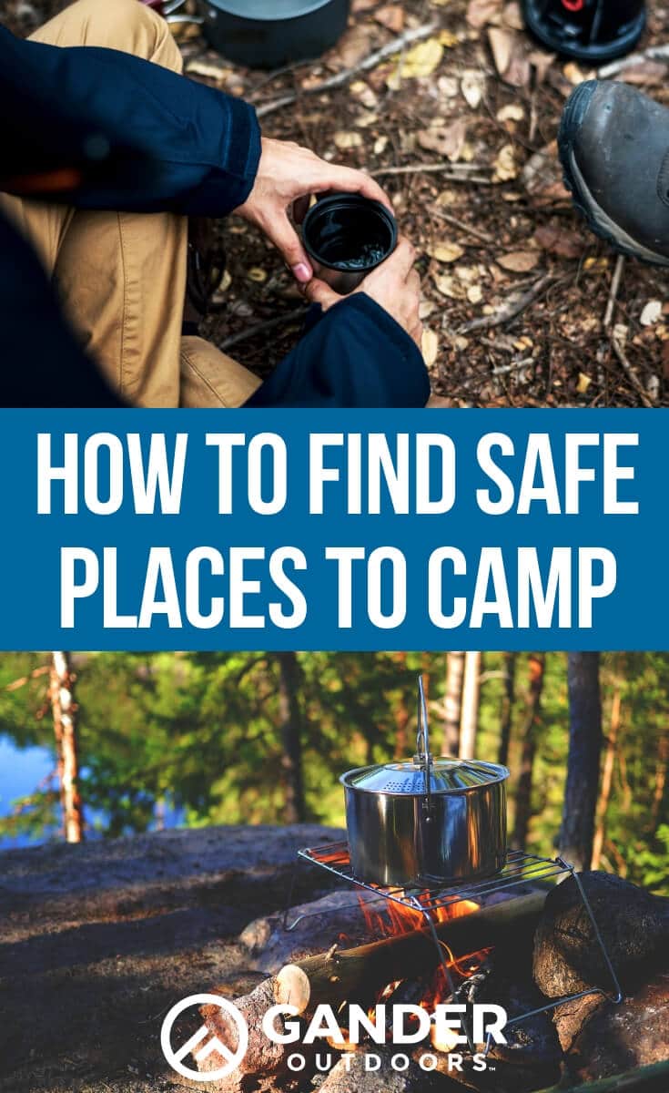 How to Find Safe Places to Camp
